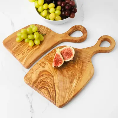 olive wood romeo and juliet cutting board