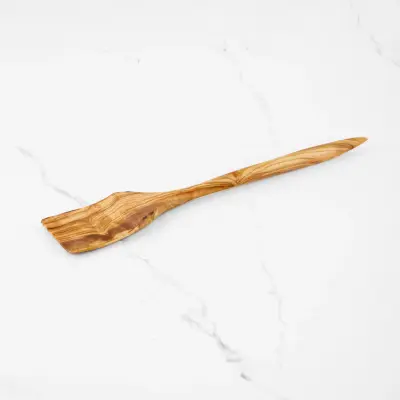 olive wood flat spatula