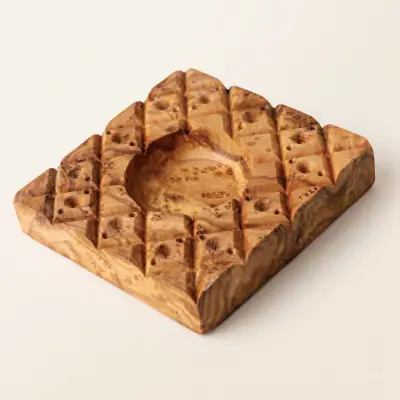 olive wood ravioli mold