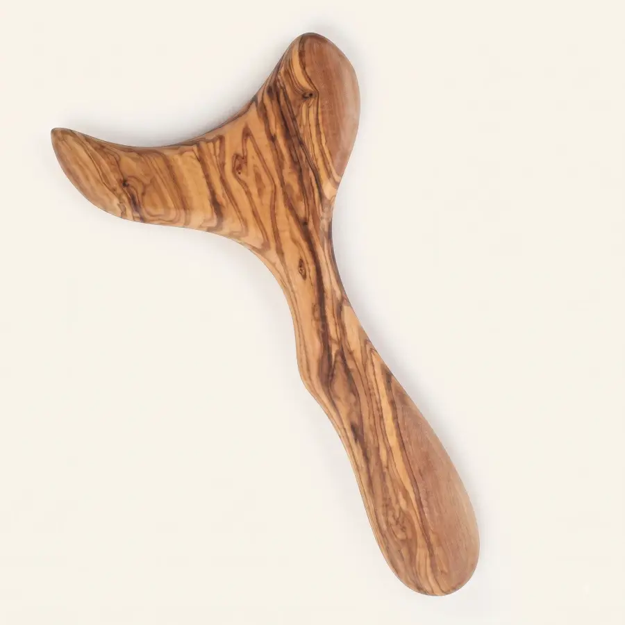 olive wood massage stick
