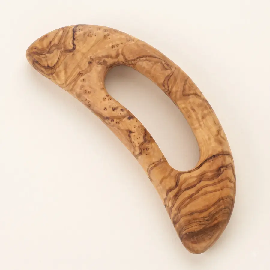 olive wood massage handle