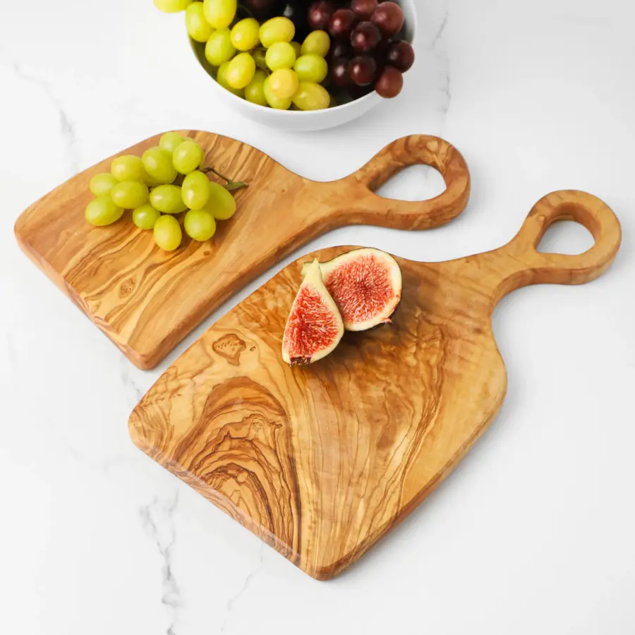 olive wood romeo and juliet cutting board