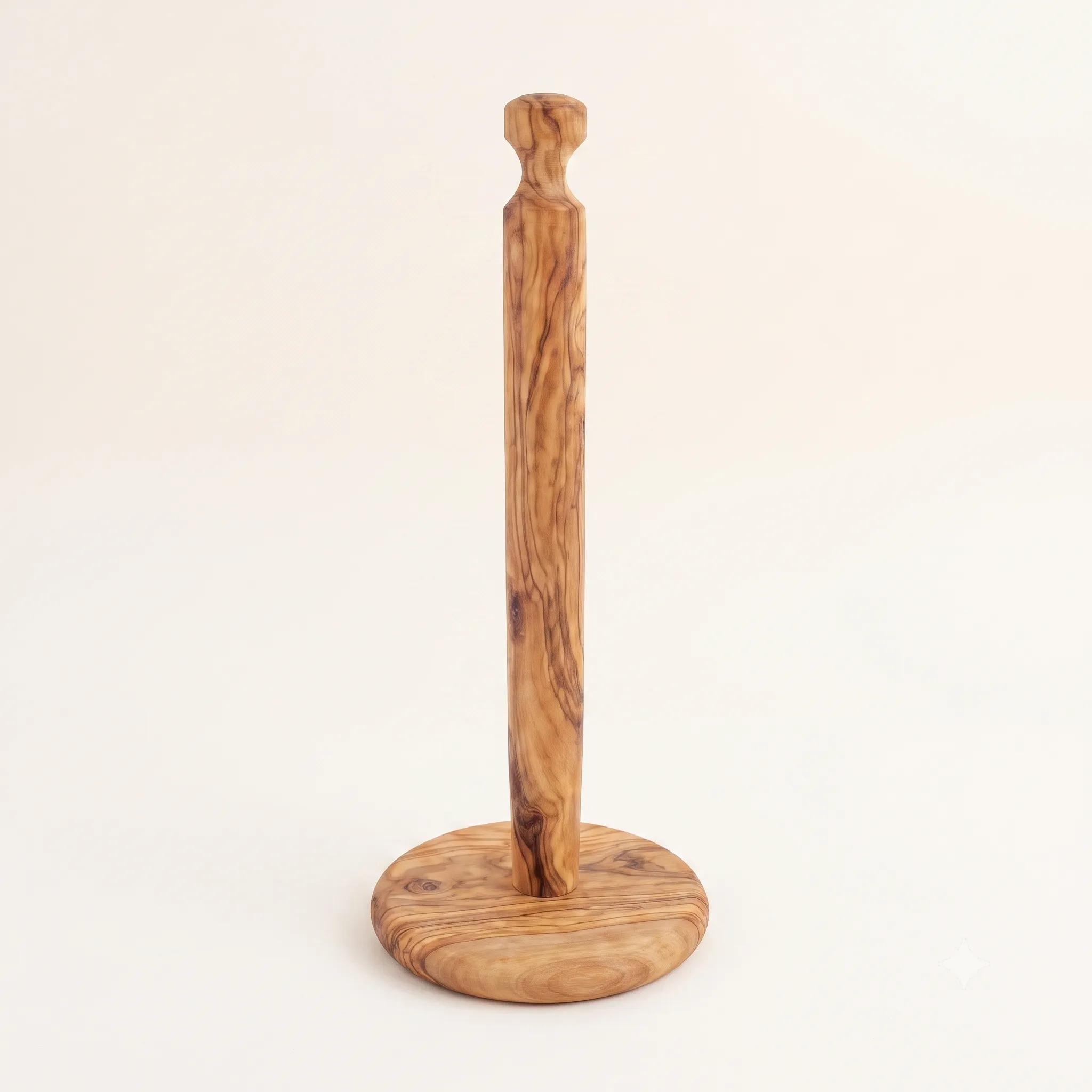 olive wood roll holder