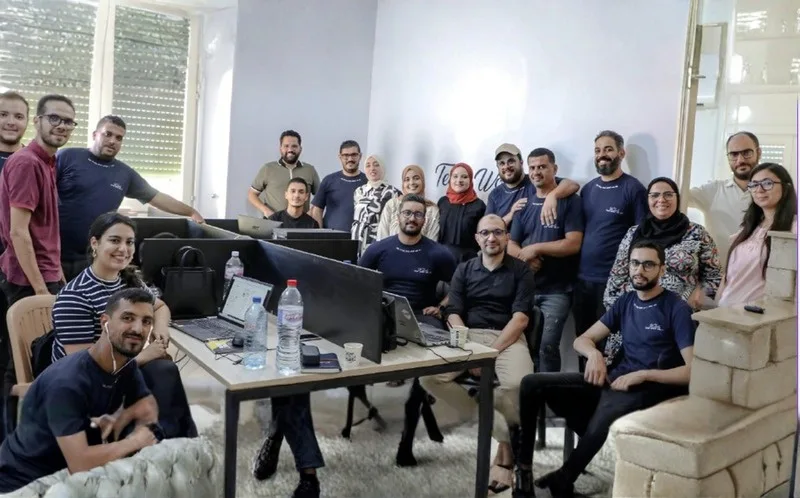 Les artisans ArtisRaw à l’atelier de Sfax